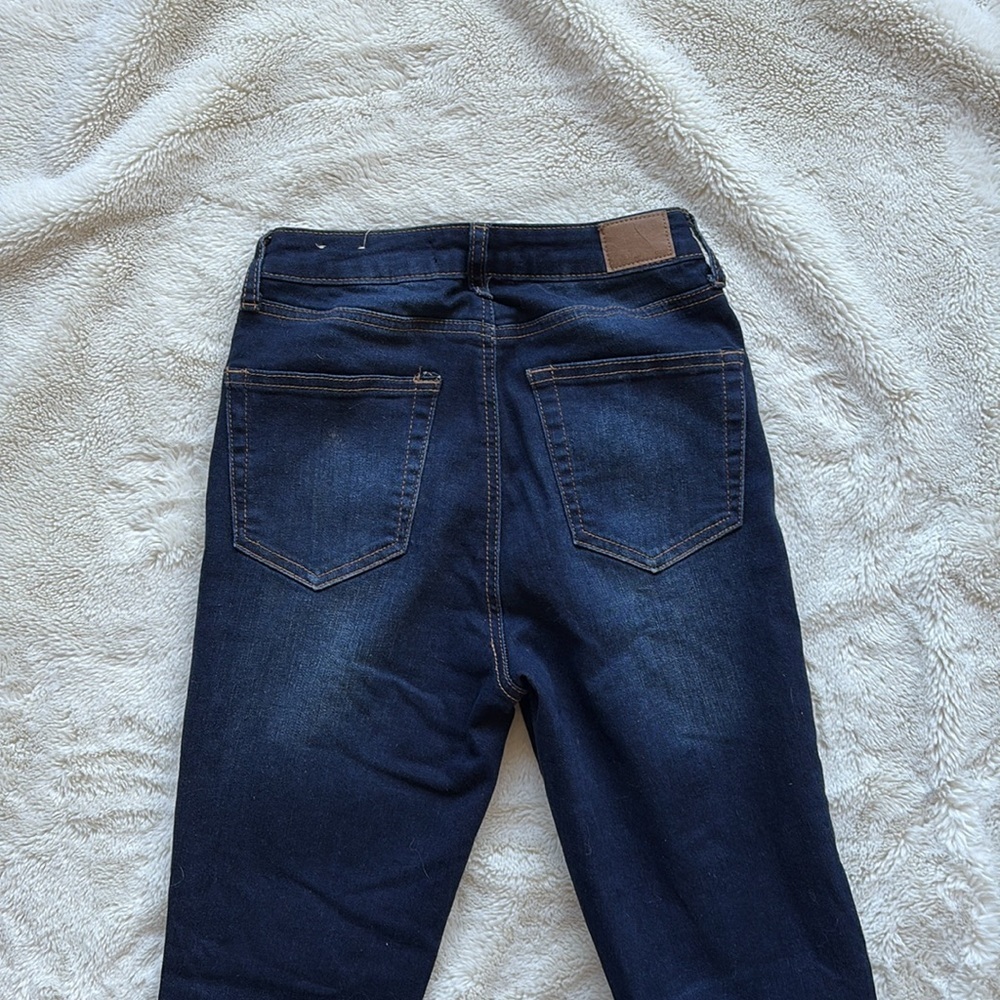 Bluenotes High Rise Skinny Jeans | Dark Wash Stretch Denim Size 26/27 - Picture 10 of 11